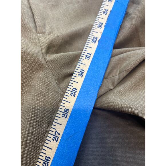 Hart Schaffner Marx Performance Traveler Flat Front Pants Gray 40R 40x29 - Picture 3 of 7